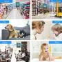 Hidden Camera - 1080P WiFi HD Spy Cameras Night Vision Video Recorder PIR Motion Detect Mini Camera 365 Days Battery Standby Real-Time View Nanny Cam