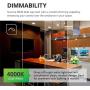 Sunco Lighting 6 Pack BR30 LED Bulb, 11W=65W, 4000K Cool White, 850 LM, E26 Base, Dimmable, Indoor Flood Light for Cans - UL & Energy Star