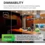 Sunco Lighting 10 Pack BR30 LED Bulb, 11W=65W, 4000K Cool White, 850 LM, E26 Base, Dimmable, Indoor Flood Light for Cans - UL & Energy Star