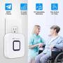 Retekess TH003 Wireless Caregiver Pager,Nurse Alert System,52 Alert Tones,2 SOS Call Buttons,2 Receivers for Nurse,Patient,Elderly,Handicapped
