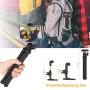 Phone Tripod, Anozer Flexible Tripod with Universal Clip&Cold Shoe Mount,Adjustable Mini Tripod Stand Holder Compatible with iPhone/Android/Camera/GoPro, iPhone Tripod for Live Streaming YouTube