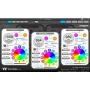 Thermaltake Riing Duo 140mm 16.8 Million RGB Color (Alexa, Razer Chroma) Software Enabled 2 Light Rings 18 Addressable LED 9 Blades Hydraulic Bearing Case/Radiator Fan, 3 Pack, CL-F078-PL14SW-A