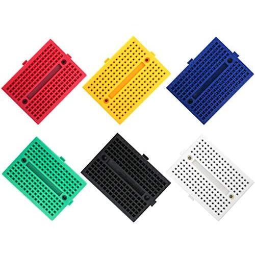 ELEGOO 6PCS 170 tie-Points Mini Breadboard kit