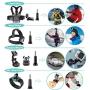 61 in 1 Action Camera Accessories Kit for GoPro Hero 9 8 7 6 5 4 Hero Session 5 Black Insta360 SJ4000 5000 6000 Xiaomi Yi DJI AKASO Campark Action Camera