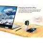 BNCHI Wireless Charger, 3 in 1 Fast Charging Station Compatible with Apple iWatch Series 6/5/4/3/2/1,AirPods,iPhone 11 Series/SE (2020)/XS MAX/XR/XS/X/8/8 Plus(Silver)