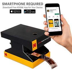 KODAK Mobile Film Scanner - Fun Novelty Scanner Lets You Scan and Play with Old 35mm Films & Slides Using Your Smartphone Camera - Cardboard Platform & Eco-Friendly Toy LED Backlight