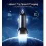 USB C Car Charger, CHOETECH 36W Dual Fast PD 3.0 Port Mini Type C Car Charger Adapter Compatible with iPhone 12/12 Pro Max/12 Mini/11/11 Pro Max/X/SE, Galaxy Note20/S20/S10, iPad Pro, Airpods Pro