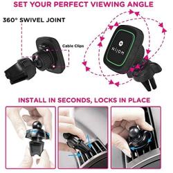 Magnetic Cell Phone Holder for Car AC Air Vent Phone Mount Holder for Car Magnetic Phone Car Mount Holder - All Phone Models iPhone X 8 7 6 6S 5S 5C 5 Galaxy S7 Edge Google Pixel HTC One