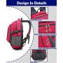 School Backpack BookBag for Student College Travel Hiking Fit Laptop Up to 15.6 Inch