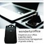 Business Backpack, Plover Business Office College School Student Backpack Bag, Slim Comfortable Breathable Durable and Water Resistant Laptop Computer Bag for Women & Men Fits 15.6 Inch Laptop-Black