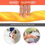 Soft Toast Bread Baguette Shape Anti-Skid Keyboard Wrist Rest Support for Office,Computer,Laptop& Mac,Slow Bounces Back Foam for Easy Typing & Pain Relief