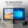 Belkin Thunderbolt 3 Dock Plus w/ 2.6ft Thunderbolt 3 Cable (Thunderbolt Dock for macOS and Windows) Dual 4K @60Hz, 40Gbps Transfer Speeds, 60W Upstream Charging