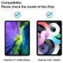 Spigen Tempered Glass Screen Protector [Glas.tR EZ Fit] Designed for iPad Air 4 10.9 inch (2020) / iPad Pro 11 inch (2020/2018) [9H Hardness/Case-Friendly]
