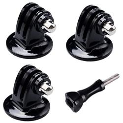 Suptig Tripod Mount Adapter for Gopro Hero 8 Hero 7 Hero 6 Hero 5 Hero 5 Session Hero 4 Hero 3+ Hero 3 Hero 2 Hero 1 Cameras and Sjcam Xiaoyi Cameras, RSX-03