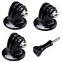 Suptig Tripod Mount Adapter for Gopro Hero 8 Hero 7 Hero 6 Hero 5 Hero 5 Session Hero 4 Hero 3+ Hero 3 Hero 2 Hero 1 Cameras and Sjcam Xiaoyi Cameras, RSX-03
