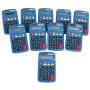 Learning Resources Primary Calculator, Basic Solar Powered Calculators, Teacher Set of 10 Calculators, Ages 3+