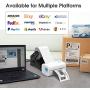 J500 Thermal Label Printer, Compact & Sleek 4x6 Label Printer for Amazon FBA SKU and Shipping Labels, Also Work with UPS, Ebay, Shopify, Etsy, PirateShip, etc (Pure White)