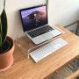 Adorox 12mm Thickness Heavy Duty 19 Monitor Stand Riser Computer Stand PC Desk Stand for Keyboard Storage & Multi-Media Laptop Printer TV Screen