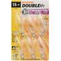SYLVANIA Home Lighting 15318 Incandescent Bulb, B10-15W, Double Life, Clear Finish, Candelabra Base, Pack of 6