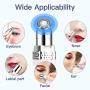 3 in 1 Eyebrow Trimmer Eyebrow Razor Portable Precision Eyebrow Hair Remover USB Rechargeable Cordless Painless Electric Facial Eyebrow Hair Remover for Women and Men.