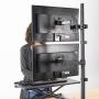 VIVO Steel Universal Full Motion Pole Mount Monitor Arm with Removable 75mm and 100mm VESA Plate, Fits 17 to 32 inch Screens, Black, MOUNT-POLE01A VIVO Steel Universal Full Motion Pole Mount Monitor Arm with Removable 75mm and 100mm VESA Plate, Fits 17 to 32 inch Screens, Black, MOUNT-POLE01A