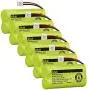 iMah Ryme B2-1 BT-800 BT-8001 BT-8300 BT-1011 BT-1018 BT-1022 BT184342 BT18433 Battery Compatible with AT&T CL80109 EL51109 SL82000 TL90078 Vtech CS6209 CS6219 CS6229 DS6121 DS6221 DS6221 (Pack of 6)
