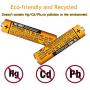 8 Pack HHR-65AAABU NI-MH Rechargeable Battery for Panasonic 1.2V 630mAh AAA Battery for Cordless Phones