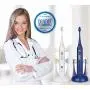 Pursonic S430 SmartSeries Electronic Power Rechargeable Sonic Toothbrush, 12 Brush Heads Included, Red Pursonic S430 SmartSeries Electronic Power Rechargeable Sonic Toothbrush, 12 Brush Heads Included, Red