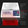 Counting Scale for Parts and Coins | 66lb x 0.0011lb | 30kg/0.5g | Precision Electronic Digital Gram Scale Industrial Scale Lab Industrial Counting and Weighing(Without Battery and RS232 Data Cable)