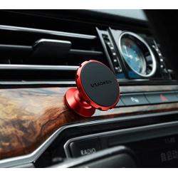 Aokeo Car Phone Mount, Universal 360° Rotational Magnetic Phone Holder: Universal Cradle Stand Holder for iPhone 8/X/XS/XS MAX/7/7 Plus/6s/6 Plus/5s, Samsung Galaxy S7/S8/S9/S10, LG, Huawei, Etc(Red)