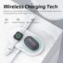 ENACFIRE E60 Wireless Earbuds Bluetooth 5.0 Earbuds AptX Deep Bass CVC Noise Cancellation IPX8 Waterproof Sport Wireless Headphones 48H Playtime with 