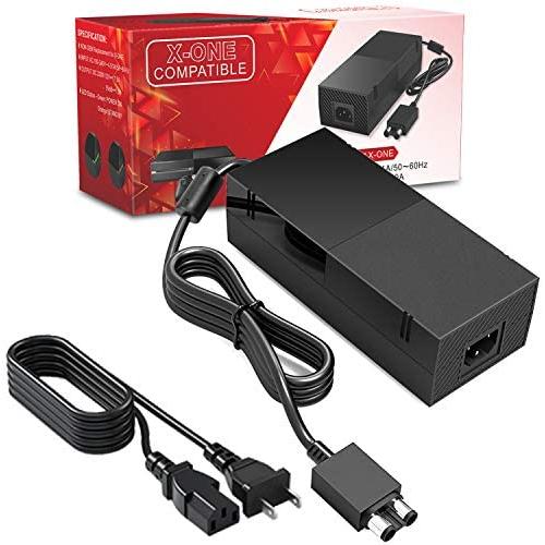 Upgraded Version Xbox One Power Supply Brick Cord, WEGWANG Quiet Ac Adapter Power Supply for Xbox One, Great Charging Accessory Kit with Cable for Xbox One Power Supply - A Must-Have for Xbox One