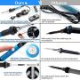 Soldering Iron, Soldering Iron Kit Electronics, 60W Adjustable Temperature Welding Tool, 5pcs Soldering Iron Tip, Soldering Iron Stand, Desoldering Pump, Tweezers, Solder Wire, Rosin, Carry Bag
