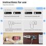 TinyScope Mobile Microscope, Make Your Phone be a Portable Microscope, Mini Pocket Microscope Compatible with Android Windows