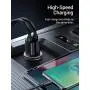 Car Charger, AINOPE 4.8A All Metal Car Charger Adapter Mini Flush Fit USB Car Charger Dual Port Charging Compatible with iPhone 12/11 pro/XR/x/7/6s, iPad Air 2/Mini 3, Note 9/Galaxy S10/S9/S8-Sliver