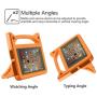 All-New Tablet 7 2019 Case,Tablet 7 Case for Kids,Riaour Kids Shock Proof Protective Cover Case for 7 Tablet (9th Generation 2019 / 7th Generation 2017) (Orange)