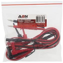 ABN Electronic Test Lead Kit – Universal Connectors Set for Multimeters, Electronics, and Vehicles