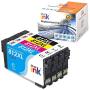 starink Remanufactured Ink Cartridge Replacement for Epson 812 XL 812XL T812 T812XL for Workforce Pro WF-7840 WF-7820 EC-C7000 Printer, (Black Cyan Magenta Yellow, 4 Packs)