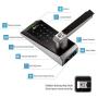 ZKTeco Smart Door Lock, Keyless Entry Door Lock Deadbolt with keypad, Fingerprint Door Lock, Electronic Deadbolt Lock, Biometric Door Lock Work with APP, Code, Fingerprint