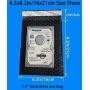 Daarcin 10pcs 6.3x8.2in/16x21cm Antistatic Bubble Bags, Static Shielding Bag for Hard Drive SSD HDD or Sensitive Electronic Components