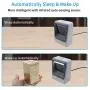 Handsfree 2D 1D Barcode Scanner,Alacrity QR Omnidirectional Desktop Bar Code Reader Scanner, Capture Barcodes from Mobile Phone Screen, White