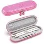 Koonice Premium Pencil Holder Case fits Apple Pencil 1 and 2 (Pink)