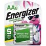 Energizer Rechargeable AA Batteries, 2,000 mAh NiMH, Pre-charged, Chargeable for 1,000 Cycles, 8 Count (Recharge Universal)