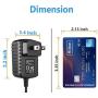 12V Shaver Charger for Remington Shaver PA-1204N F7800 F5-5800 F5790 F7790 R5150 R6130 R-6150 R7150 MS5120 MS3-2700 MS2-390 R9100 Replacement Power Charging Cord Parts for Remington R9170 RS-8986