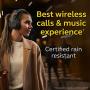 Jabra Elite 85h Wireless Noise-Canceling Headphones, Titanium Black – Over Ear Bluetooth Headphones Compatible with iPhone & Android - Built-in Microphone, Long Battery Life - Rain & Water Resistant