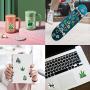 Weed Stickers, 100pcs Vinyl Marijuana Stickers for Adults Waterproof Laptop Stickers for Water Bottles, Bumper, Phone, Skateboard Stickers Decals