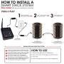 Complete Coaster Paging System For Restaurants, Hospitals & Hotels | Consists of: 1 Transmitter, 3 Charging Bases & Long Range Pagers (Set of 50 Units) | Up To 2 Miles Range by PagerTec