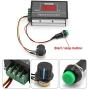 Yosooo DC 6-60V 12V 24V 36V 48V 30A Adjustable PWM Motor Speed Controller Digtal Display DC Motor Control Governor Start Stop Switch