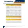 Chamberlain Group Clicker Universal Keyless Entry KLIK2U-P2, Works with Chamberlain, LiftMaster, Craftsman, Genie and More, Security +2.0 Compatible Garage Door Opener Keypad, White
