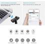 Symcode Bluetooth Wireless Barcode Scanner with Automatic scan window, 2D Cordless Bar Code Reader 400m Transmission Distance CMOS Imager Read 1D, 2D, QR Code, Data Matrix, PDF417 for Windows Mac Linu